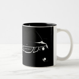 Café Em Dois Tons Caneca Aero de Saab 9-3