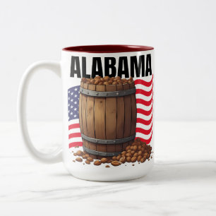 Café Em Dois Tons Caneca Alabama de Duas Cores