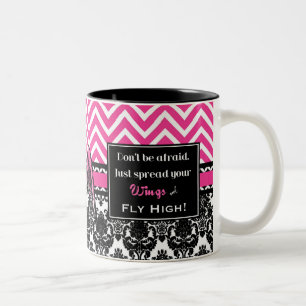 Café Em Dois Tons Caneca alta de Dana da mosca