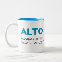 Caneca Alto, caneca de presentes alto, coral de pr