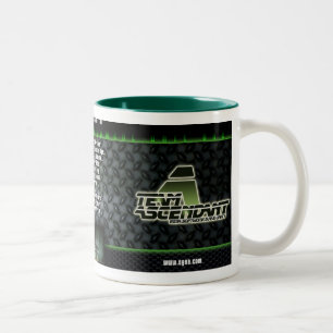 Café Em Dois Tons Caneca ascendente do Gen 1 da equipe de Egsa