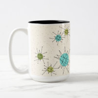 Caneca atômica icónica do Dois-Tom de Starbursts