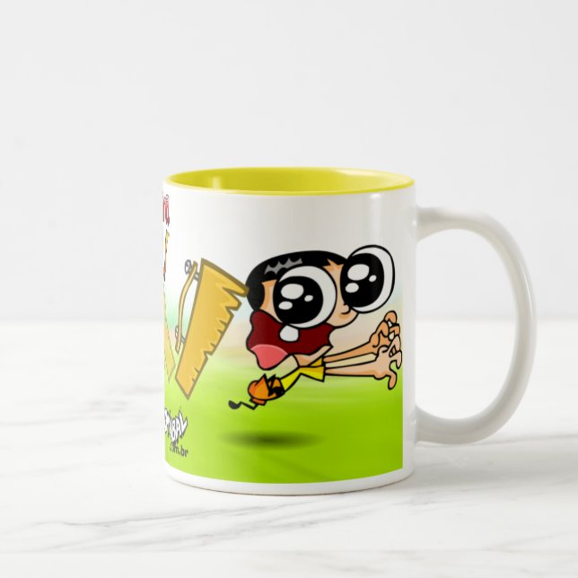 Café Em Dois Tons Caneca Avaiana de Pau (Direita)