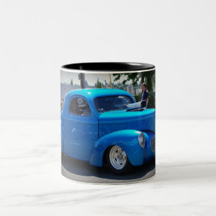Café Em Dois Tons Caneca azul de Willys