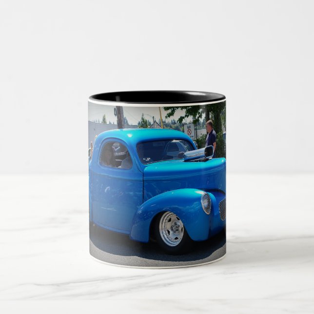 Café Em Dois Tons Caneca azul de Willys (Centro)