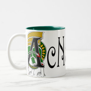 Café Em Dois Tons Caneca celta do dragão de McNamara