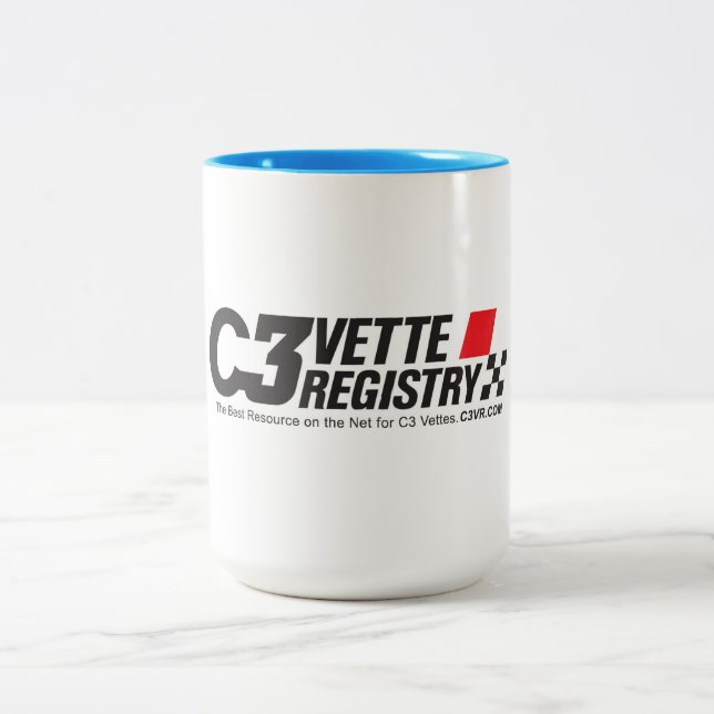Café Em Dois Tons Caneca Cerâmica C3VR de 15oz (Centro)