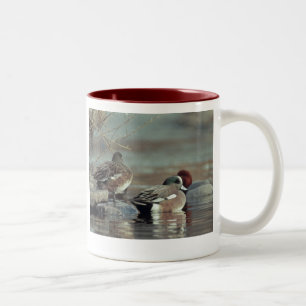 Café Em Dois Tons caneca cerâmica de duas cores do pato marreco-amer