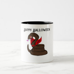 Café Em Dois Tons Caneca cobra de vampiro