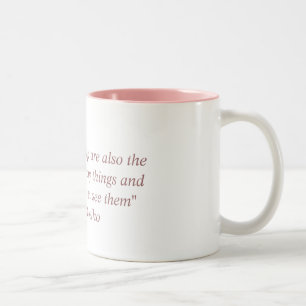 Café Em Dois Tons Caneca com citações de Paulo Coelho
