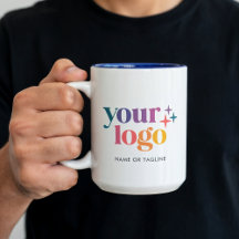 Caneca com Logotipo de Negócios de Promo Personali