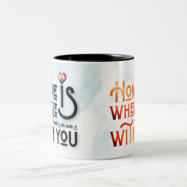 Café Em Dois Tons Caneca Combo de Citação de Alma Gêmea Romântica e 