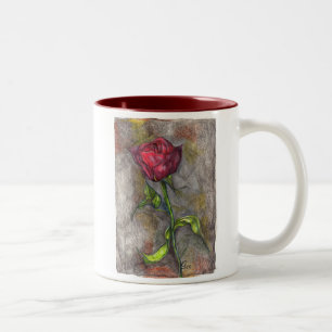 Café Em Dois Tons Caneca cor-de-rosa de St Louis