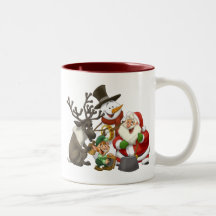 Caneca da banda de jarro do Natal