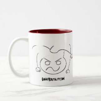 Café Em Dois Tons Caneca da brutalidade de Sonny!!!