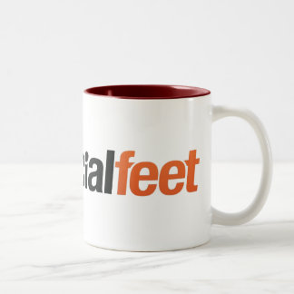 Café Em Dois Tons Caneca da campainha de SocialFeet
