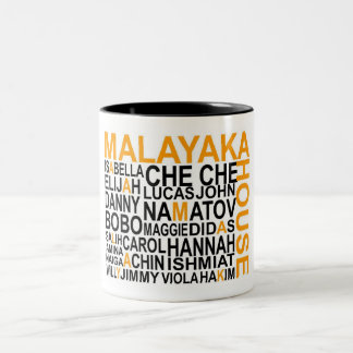 Café Em Dois Tons Caneca da casa de Malayaka