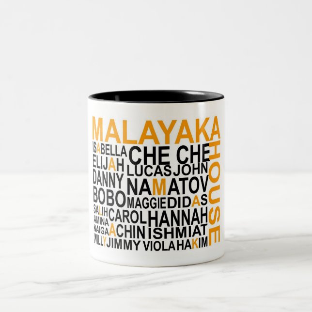 Café Em Dois Tons Caneca da casa de Malayaka (Centro)