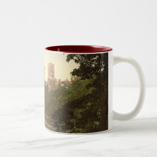 Café Em Dois Tons Caneca da catedral de Durham