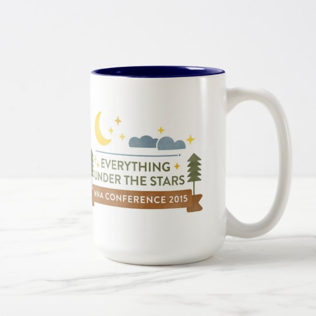 Café Em Dois Tons Caneca da conferência de 2015 MNA (Direita)
