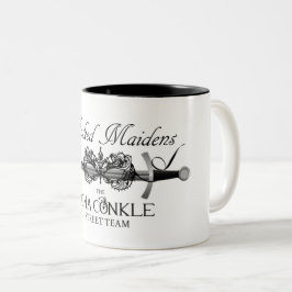 Café Em Dois Tons Caneca da equipe da rua de Gina Conkle