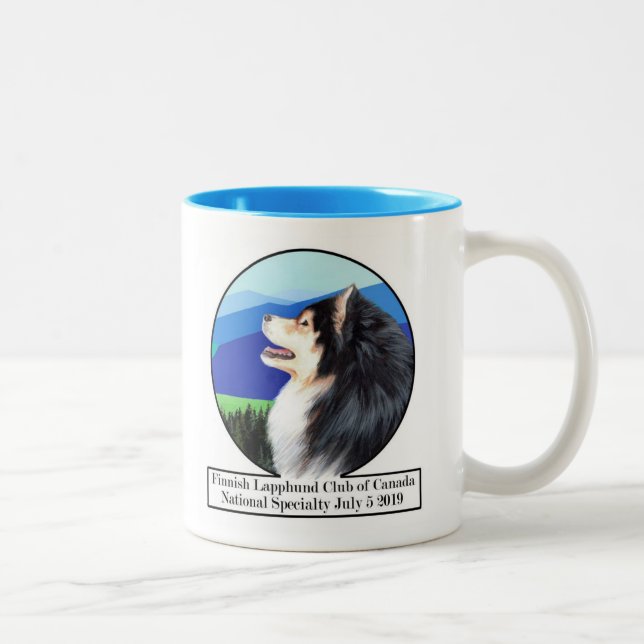 Café Em Dois Tons Caneca da especialidade de 2019 FLCC (Direita)