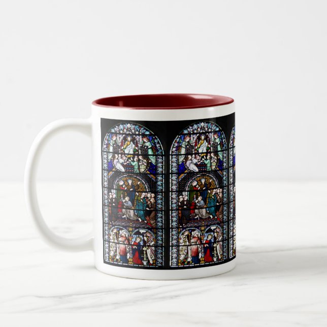 Café Em Dois Tons Caneca da igreja de Southwell (No.2) (Esquerda)