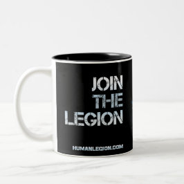 Café Em Dois Tons Caneca da legião de Lee Xin