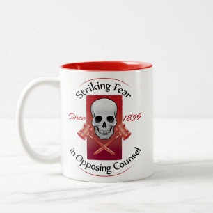 Café Em Dois Tons Caneca da lei de Geórgia