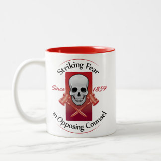Café Em Dois Tons Caneca da lei de Geórgia