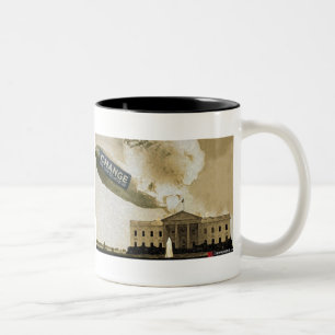 Café Em Dois Tons Caneca da MUDANÇA de Hindenburg