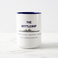 Caneca da navio de guerra! Apoio EFBC!