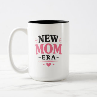 Café Em Dois Tons Caneca da Nova Era de Mãe Presente Divertido para