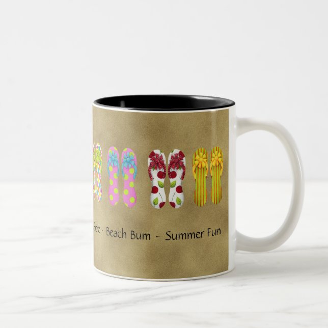 Café Em Dois Tons Caneca das coleções do falhanço de sacudir (Direita)