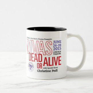 Café Em Dois Tons Caneca das DIVAS de CGMC