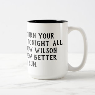 Café Em Dois Tons caneca das economias de luz do dia