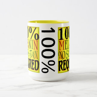 Café Em Dois Tons CANECA de 100%