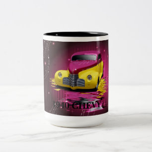 CAFÉ EM DOIS TONS CANECA DE 1940 CHEVY