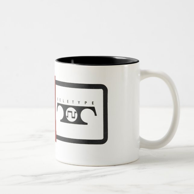 Café Em Dois Tons Caneca de 1962 olá! Telepal (vermelha) (Direita)