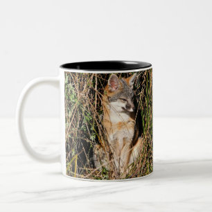 Café Em Dois Tons Caneca de 2 lados
