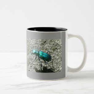 Café Em Dois Tons Caneca de 325 ml com Besouro Tigre