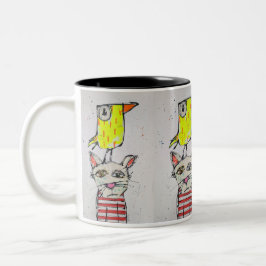Café Em Dois Tons Caneca de 330 ml Puddy Cat & Canary