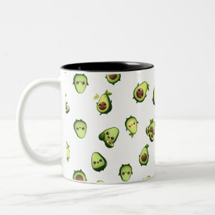 Café Em Dois Tons Caneca de abacate