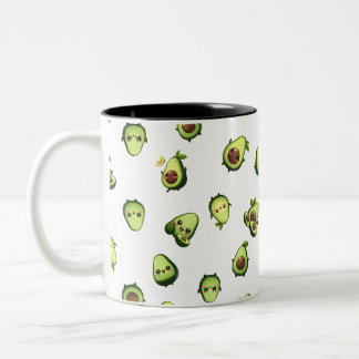 Café Em Dois Tons Caneca de abacate