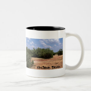 Café Em Dois Tons Caneca de Abilene, Texas
