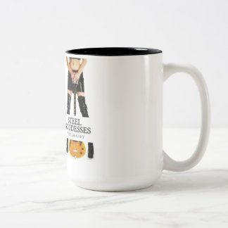 Café Em Dois Tons Caneca de aço das deusas