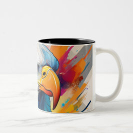 Café Em Dois Tons Caneca de águia