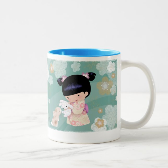 Café Em Dois Tons Caneca de Akemi (Direita)