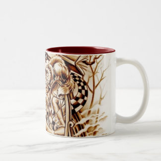 Café Em Dois Tons Caneca de Alice