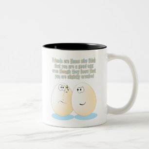Café Em Dois Tons caneca de amizade